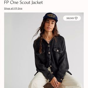 Free people one scout jacket